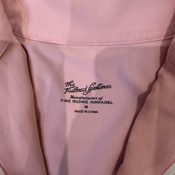 Tailored Sportsman Pink Short Sleeve Top - Picture 2 of 2